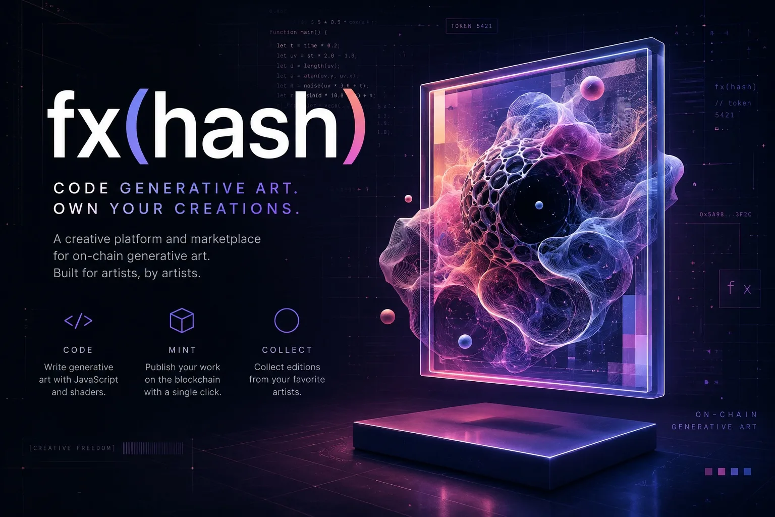 fxhash - Generative Digital Art Platform and Marketplace