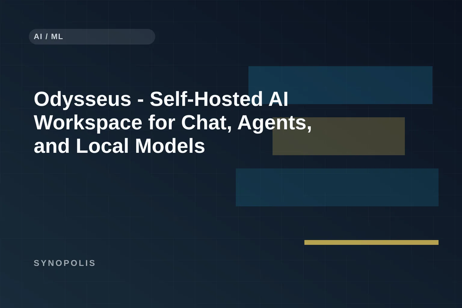 Odysseus - Self-Hosted AI Workspace for Chat, Agents, and Local Models