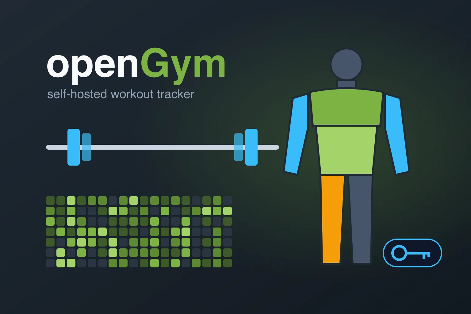 openGym - Self-Hosted Workout Tracker With Passkeys and a Muscle Map
