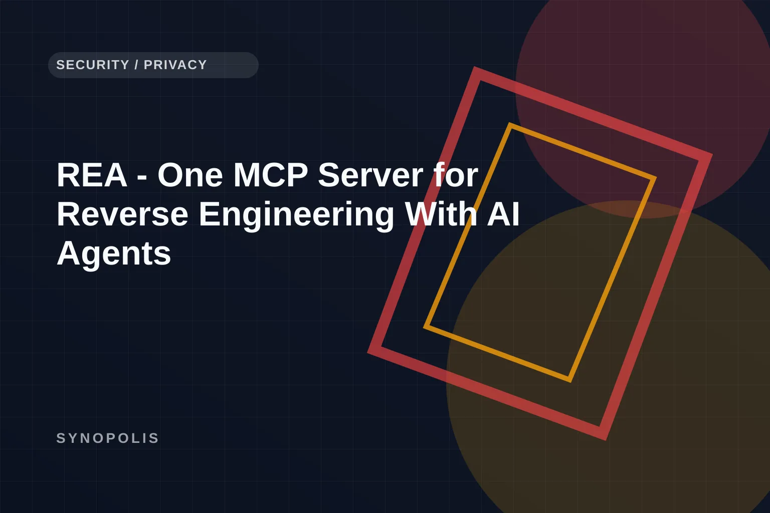 REA - One MCP Server for Reverse Engineering With AI Agents