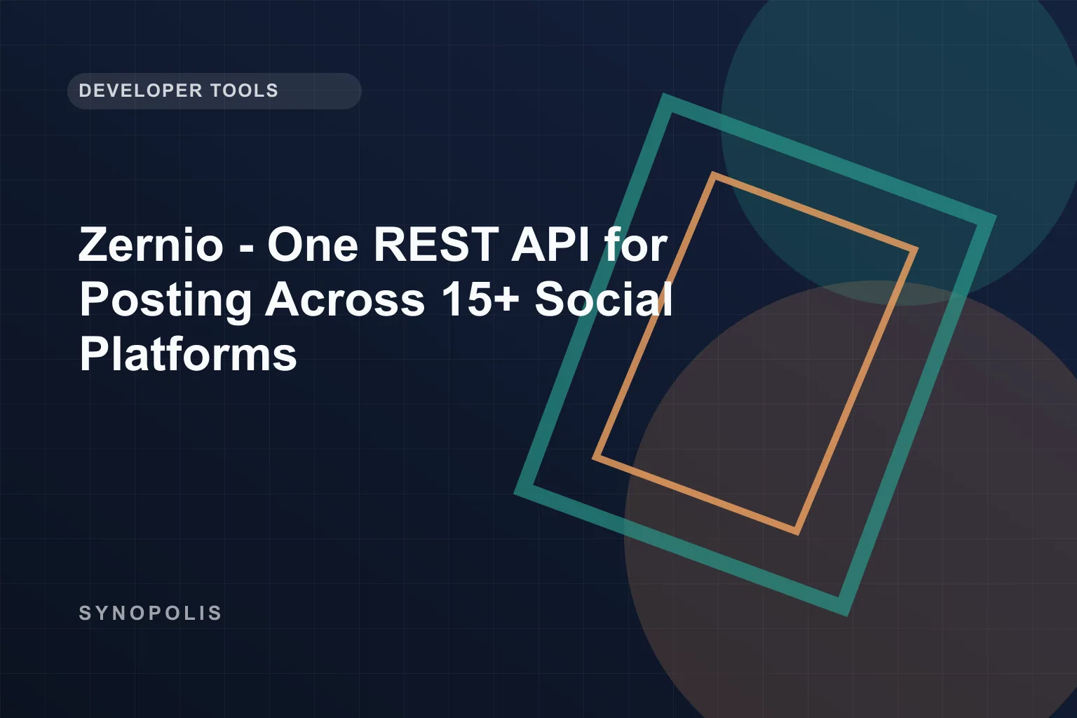 Zernio - One REST API for Posting Across 15+ Social Platforms